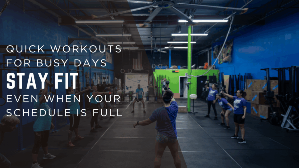 Quick Workouts for Busy Days: Stay Fit Even When Your Schedule Is Full